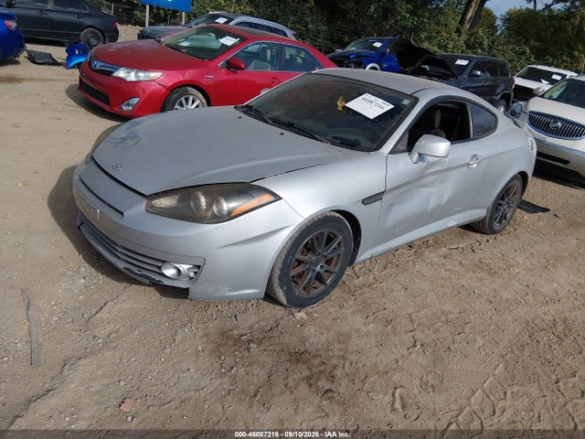 Продажа на аукционе авто 2008 Hyundai Tiburon Gs, vin: KMHHM66D48U265220, номер лота: 46087216