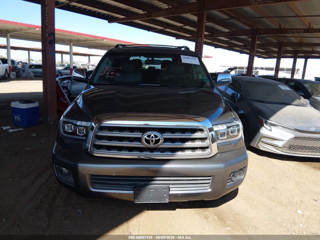 46087238 :رقم المزاد ، 5TDYY5G1XES051338 vin ، 2014 Toyota Sequoia Platinum 5.7l V8 مزاد بيع