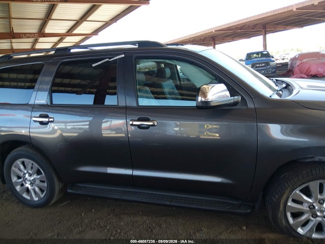 46087238 :رقم المزاد ، 5TDYY5G1XES051338 vin ، 2014 Toyota Sequoia Platinum 5.7l V8 مزاد بيع