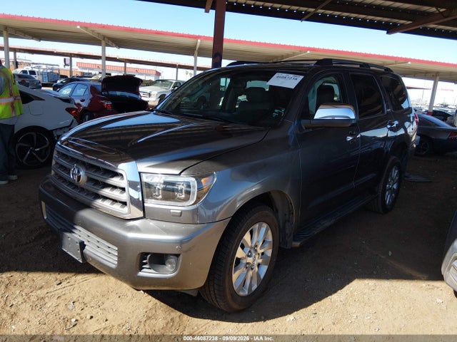 46087238 :رقم المزاد ، 5TDYY5G1XES051338 vin ، 2014 Toyota Sequoia Platinum 5.7l V8 مزاد بيع