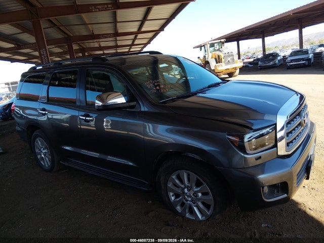 46087238 :رقم المزاد ، 5TDYY5G1XES051338 vin ، 2014 Toyota Sequoia Platinum 5.7l V8 مزاد بيع