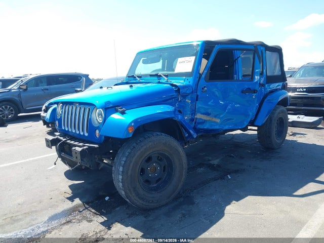 Продаж на аукціоні авто 2016 Jeep Wrangler Unlimited Sahara, vin: 1C4BJWEG9GL150664, номер лоту: 46087261