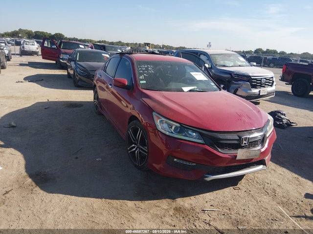 2016 Honda Accord Sport მანქანა იყიდება აუქციონზე, vin: 1HGCR2F50GA099233, აუქციონის ნომერი: 46087267
