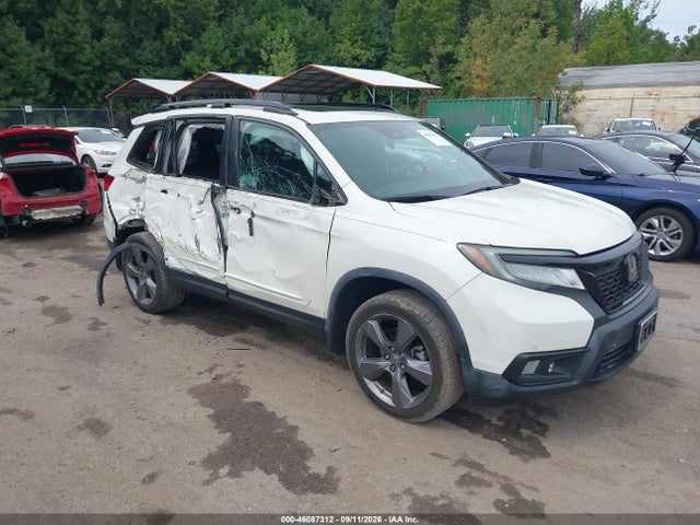2019 Honda Passport Touring მანქანა იყიდება აუქციონზე, vin: 5FNYF8H95KB003872, აუქციონის ნომერი: 46087312