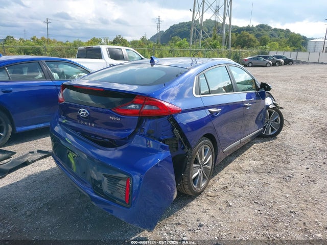 2019 Hyundai Ioniq Hybrid Limited მანქანა იყიდება აუქციონზე, vin: KMHC05LCXKU137213, აუქციონის ნომერი: 46087324