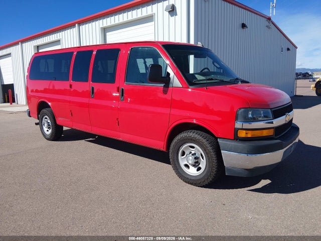 46087328 :رقم المزاد ، 1GAZGPFG0J1300089 vin ، 2018 Chevrolet Express 3500 Lt مزاد بيع