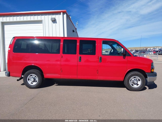 46087328 :رقم المزاد ، 1GAZGPFG0J1300089 vin ، 2018 Chevrolet Express 3500 Lt مزاد بيع