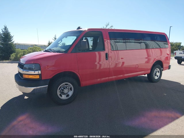 46087328 :رقم المزاد ، 1GAZGPFG0J1300089 vin ، 2018 Chevrolet Express 3500 Lt مزاد بيع