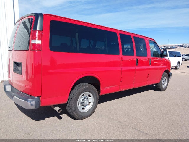 46087328 :رقم المزاد ، 1GAZGPFG0J1300089 vin ، 2018 Chevrolet Express 3500 Lt مزاد بيع