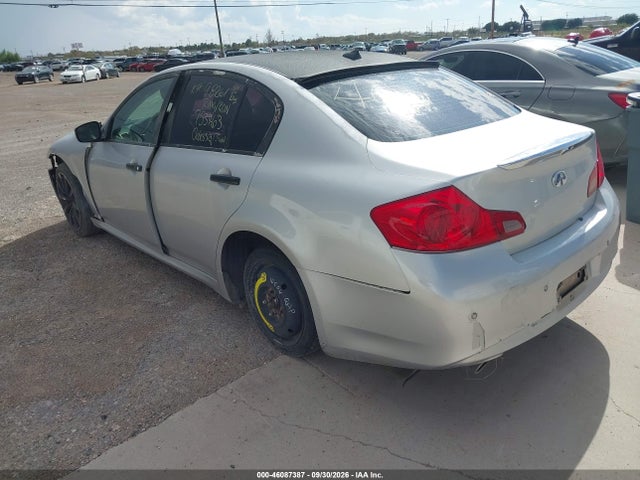 2013 Infiniti G37x მანქანა იყიდება აუქციონზე, vin: JN1CV6AR0DM753463, აუქციონის ნომერი: 46087387