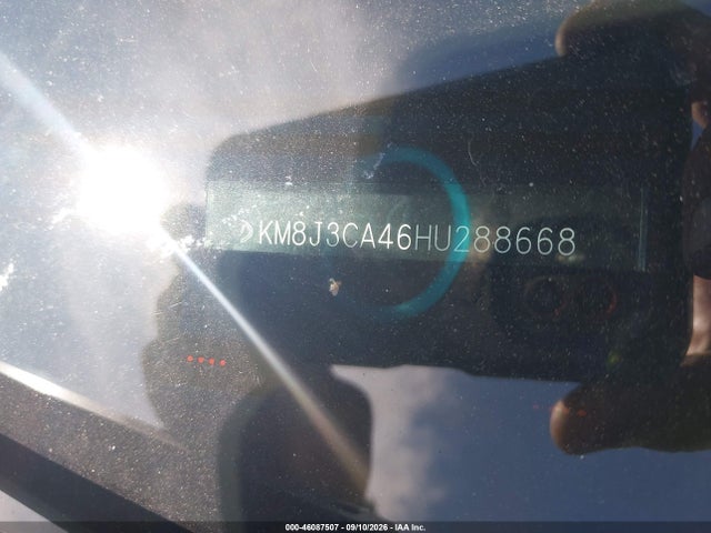 Aukcja sprzedaży 2017 Hyundai Tucson Se, vin: KM8J3CA46HU288668, numer aukcji: 46087507