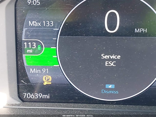 46087514 :رقم المزاد ، 1G1FW6S0XP4122031 vin ، 2023 Chevrolet Bolt Ev Fwd 1lt مزاد بيع
