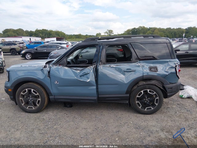2023 Ford Bronco Sport Outer Banks მანქანა იყიდება აუქციონზე, vin: 3FMCR9C66PRD24518, აუქციონის ნომერი: 46087517