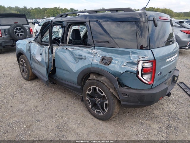 2023 Ford Bronco Sport Outer Banks მანქანა იყიდება აუქციონზე, vin: 3FMCR9C66PRD24518, აუქციონის ნომერი: 46087517