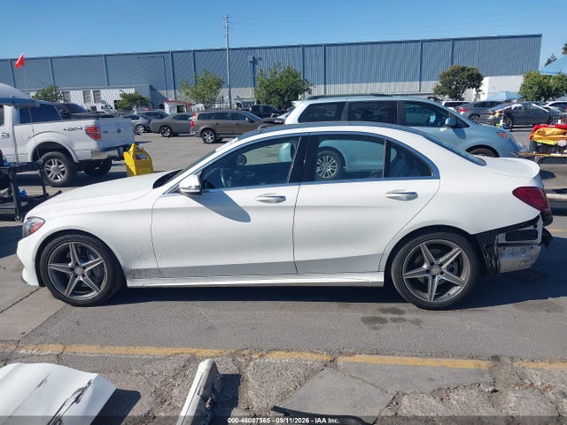 2016 Mercedes-benz C 300 Sport მანქანა იყიდება აუქციონზე, vin: 55SWF4JB7GU128567, აუქციონის ნომერი: 46087565