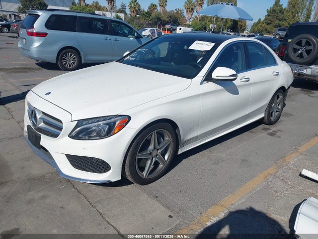 2016 Mercedes-benz C 300 Sport მანქანა იყიდება აუქციონზე, vin: 55SWF4JB7GU128567, აუქციონის ნომერი: 46087565