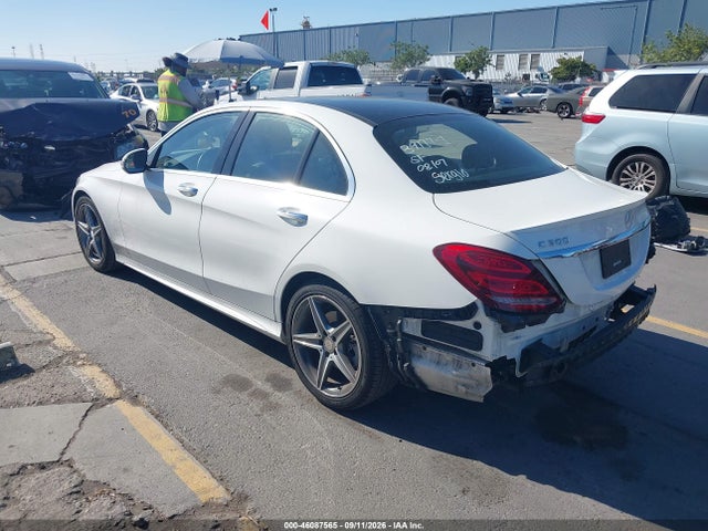 2016 Mercedes-benz C 300 Sport მანქანა იყიდება აუქციონზე, vin: 55SWF4JB7GU128567, აუქციონის ნომერი: 46087565