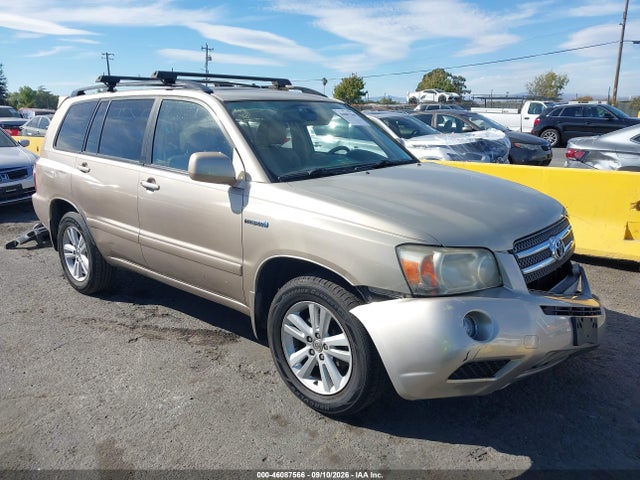 2007 Toyota Highlander Hybrid Limited V6 მანქანა იყიდება აუქციონზე, vin: JTEEW21A770049418, აუქციონის ნომერი: 46087566