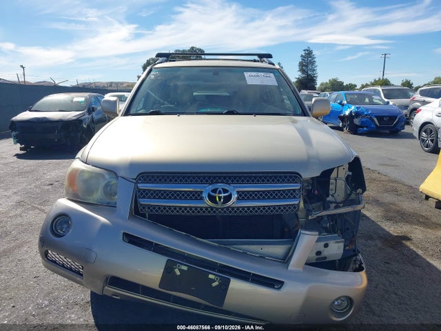 2007 Toyota Highlander Hybrid Limited V6 მანქანა იყიდება აუქციონზე, vin: JTEEW21A770049418, აუქციონის ნომერი: 46087566