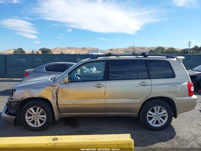2007 Toyota Highlander Hybrid Limited V6 მანქანა იყიდება აუქციონზე, vin: JTEEW21A770049418, აუქციონის ნომერი: 46087566