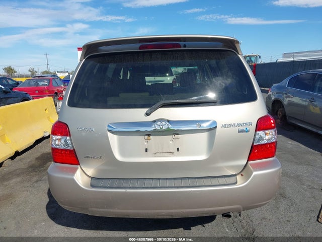 2007 Toyota Highlander Hybrid Limited V6 მანქანა იყიდება აუქციონზე, vin: JTEEW21A770049418, აუქციონის ნომერი: 46087566