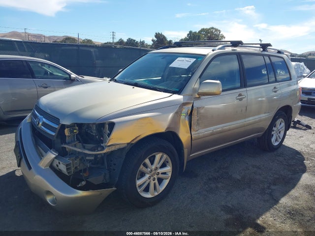 2007 Toyota Highlander Hybrid Limited V6 მანქანა იყიდება აუქციონზე, vin: JTEEW21A770049418, აუქციონის ნომერი: 46087566