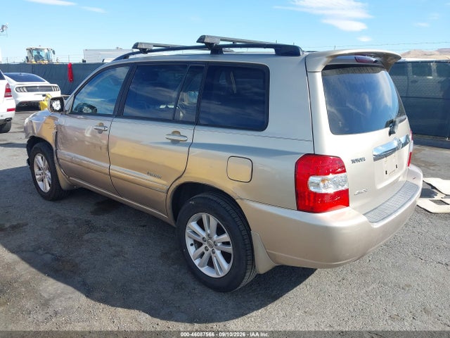 2007 Toyota Highlander Hybrid Limited V6 მანქანა იყიდება აუქციონზე, vin: JTEEW21A770049418, აუქციონის ნომერი: 46087566