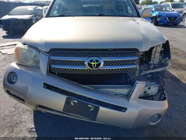 2007 Toyota Highlander Hybrid Limited V6 მანქანა იყიდება აუქციონზე, vin: JTEEW21A770049418, აუქციონის ნომერი: 46087566