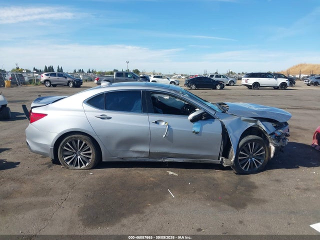 2018 Acura Tlx Advance Pkg მანქანა იყიდება აუქციონზე, vin: 19UUB2F74JA009115, აუქციონის ნომერი: 46087665