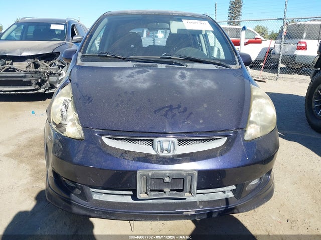 46087702 :رقم المزاد ، JHMGD38638S061550 vin ، 2008 Honda Fit Sport مزاد بيع
