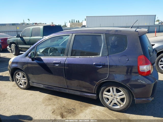 46087702 :رقم المزاد ، JHMGD38638S061550 vin ، 2008 Honda Fit Sport مزاد بيع