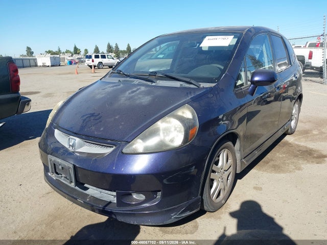 46087702 :رقم المزاد ، JHMGD38638S061550 vin ، 2008 Honda Fit Sport مزاد بيع