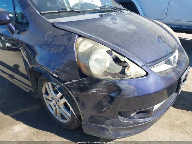 46087702 :رقم المزاد ، JHMGD38638S061550 vin ، 2008 Honda Fit Sport مزاد بيع