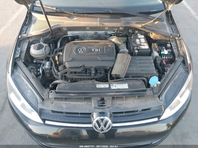 2015 Volkswagen Golf Tsi S 4-door მანქანა იყიდება აუქციონზე, vin: 3VW217AU0FM077177, აუქციონის ნომერი: 46087721
