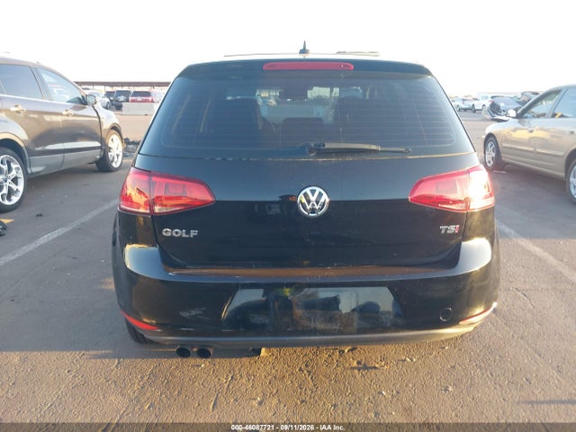 2015 Volkswagen Golf Tsi S 4-door მანქანა იყიდება აუქციონზე, vin: 3VW217AU0FM077177, აუქციონის ნომერი: 46087721