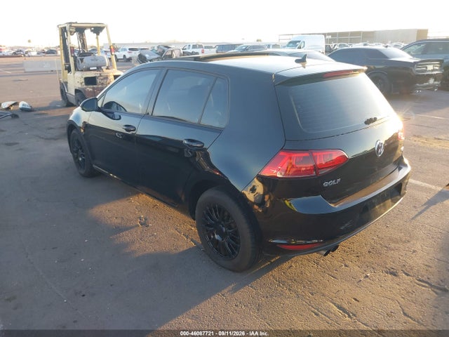 2015 Volkswagen Golf Tsi S 4-door მანქანა იყიდება აუქციონზე, vin: 3VW217AU0FM077177, აუქციონის ნომერი: 46087721