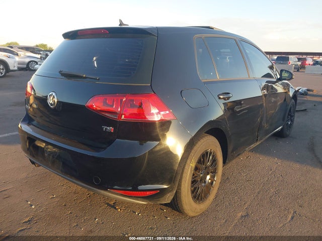 2015 Volkswagen Golf Tsi S 4-door მანქანა იყიდება აუქციონზე, vin: 3VW217AU0FM077177, აუქციონის ნომერი: 46087721