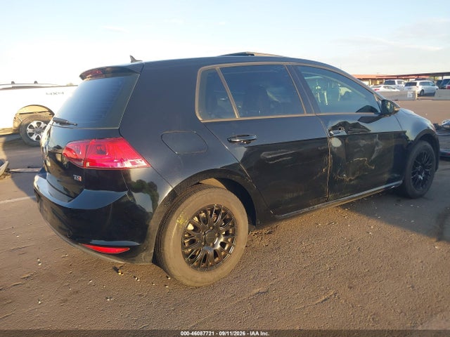 2015 Volkswagen Golf Tsi S 4-door მანქანა იყიდება აუქციონზე, vin: 3VW217AU0FM077177, აუქციონის ნომერი: 46087721