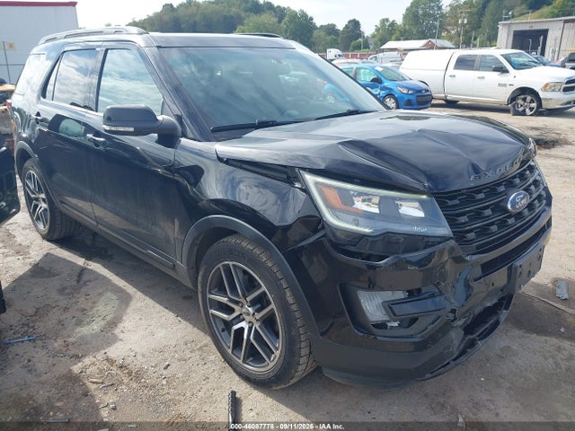 46087778 :رقم المزاد ، 1FM5K8GT7GGC23695 vin ، 2016 Ford Explorer Sport مزاد بيع