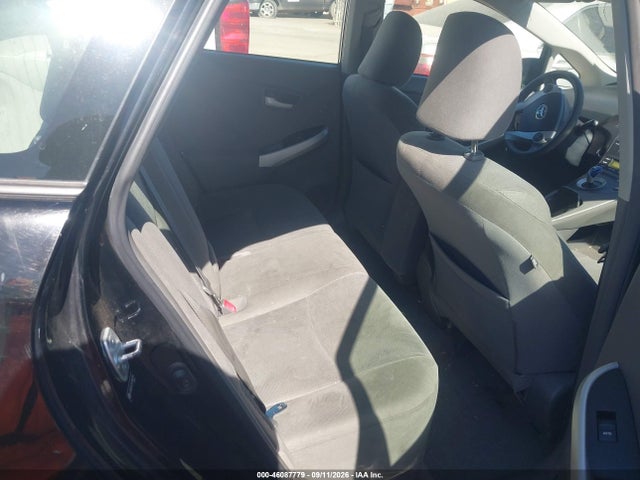 46087779 :رقم المزاد ، JTDKN3DU4B1380790 vin ، 2011 Toyota Prius Two مزاد بيع