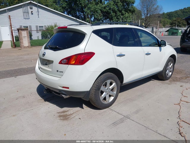 Aukcja sprzedaży 2009 Nissan Murano S, vin: JN8AZ18W59W112056, numer aukcji: 46087792