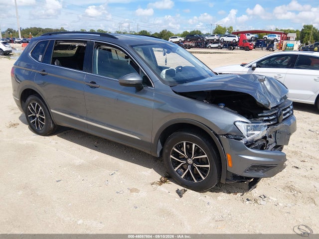 46087804 :رقم المزاد ، 3VV2B7AX9MM086193 vin ، 2021 Volkswagen Tiguan 2.0t Se/2.0t Se R-line Black/2.0t Sel مزاد بيع