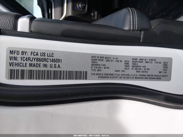 Jeep Grand Cherokee 4xe 2024 1C4RJYB60RC146091 Image 9