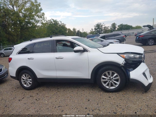 2019 Kia Sorento 2.4l Lx მანქანა იყიდება აუქციონზე, vin: 5XYPG4A35KG457670, აუქციონის ნომერი: 46087869
