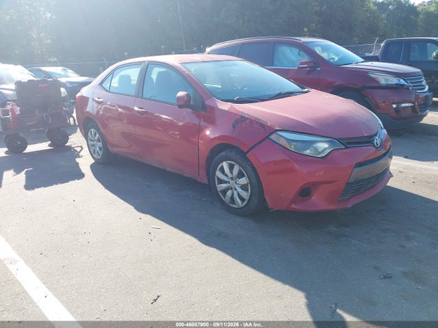 2016 Toyota Corolla Le მანქანა იყიდება აუქციონზე, vin: 2T1BURHE5GC507932, აუქციონის ნომერი: 46087900