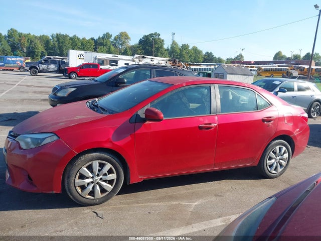 2016 Toyota Corolla Le მანქანა იყიდება აუქციონზე, vin: 2T1BURHE5GC507932, აუქციონის ნომერი: 46087900