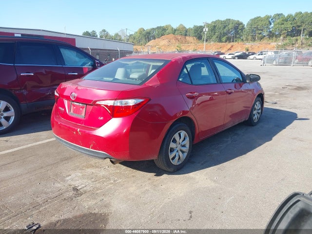 2016 Toyota Corolla Le მანქანა იყიდება აუქციონზე, vin: 2T1BURHE5GC507932, აუქციონის ნომერი: 46087900