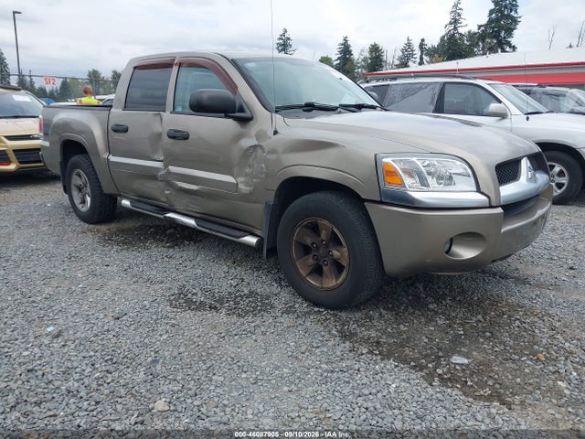 2006 Mitsubishi Raider Xls მანქანა იყიდება აუქციონზე, vin: 1Z3HT48N76S538487, აუქციონის ნომერი: 46087905