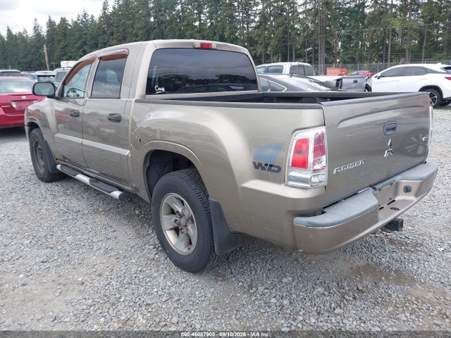 2006 Mitsubishi Raider Xls მანქანა იყიდება აუქციონზე, vin: 1Z3HT48N76S538487, აუქციონის ნომერი: 46087905