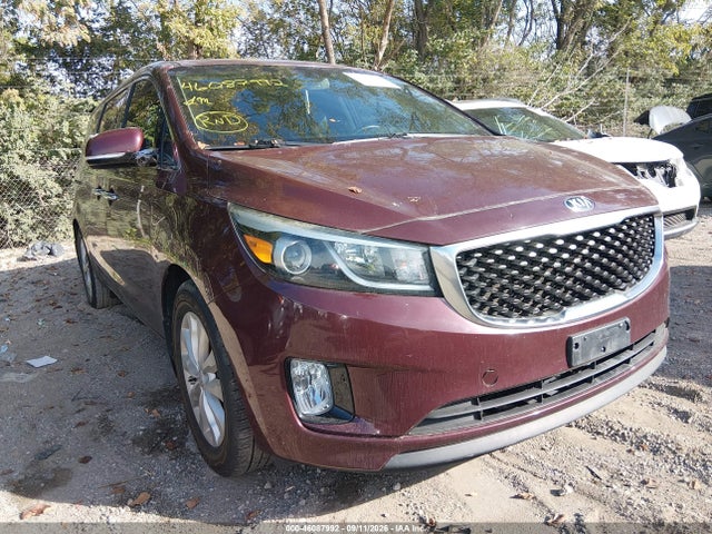 2015 Kia Sedona Ex მანქანა იყიდება აუქციონზე, vin: KNDMC5C10F6059372, აუქციონის ნომერი: 46087992